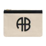 Lili Clutch - ANINE BING - Cotton - Beige