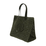 Large Rio Shopper Bag - ANINE BING - Cotton - Green