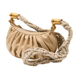 Ebene Mini Crossbody - Balmain - Leather - Beige