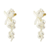 Petite Bow Earrings - Simone Rocha - Synthetic - White