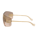 0mu B53s Sunglasses - Miu Miu - Acetate - Gold