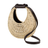 Good Night Moon Wicker Bag - Staud - Raffia - Ivory