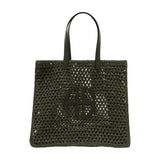 Large Rio Shopper Bag - ANINE BING - Cotton - Green