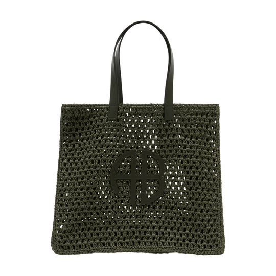Large Rio Shopper Bag - ANINE BING - Cotton - Green