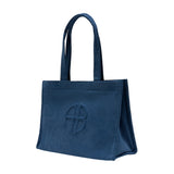 Lara Tote Bag - ANINE BING - Cotton - Blue