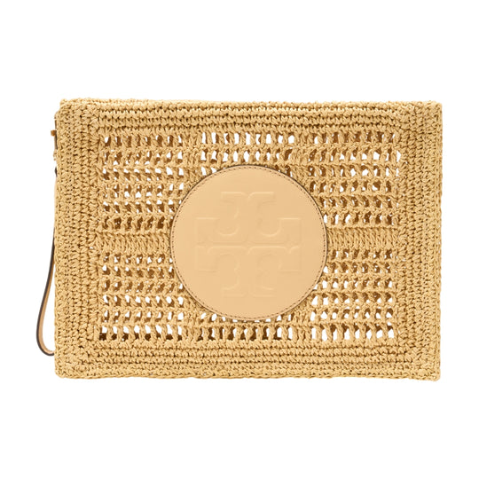 Ella Purse - Tory Burch - Raffia - Beige