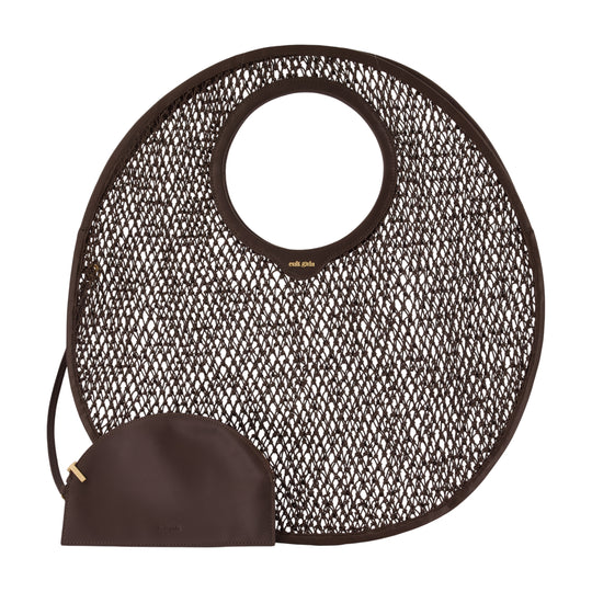 Amun Tote Bag - Cult Gaia - Leather - Brown