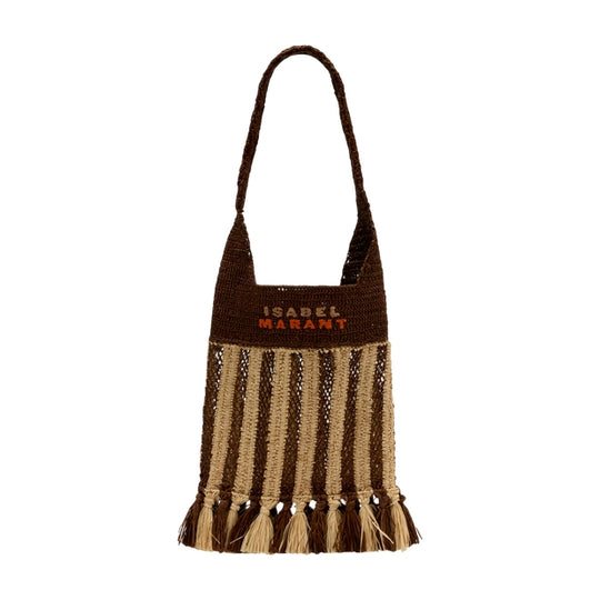 Praia Small Tote Bag - Isabel Marant - Raffia - Multi