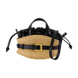Shuffle Mini Bag - Balmain - Raffia - Neutral
