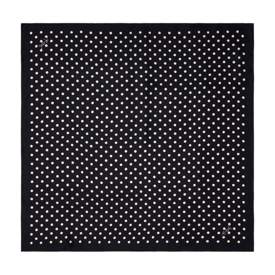 Eddy Scarf - Rouje - Silk - Black