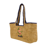 Plagette Bag - Rouje - Raffia - Beige