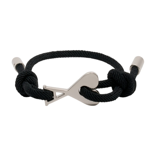 Ami De Coeur Corde Bracelet - AMI Paris - Metal - Black