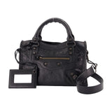 Le City Mini Bag - Balenciaga - Leather - Black