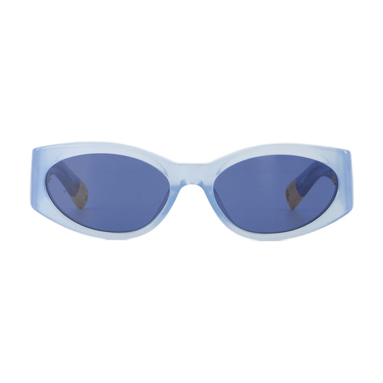 Ovalo Sunglasses - Jacquemus - Acetate - Blue