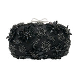 Clutch - SELF PORTRAIT - Silk - Black