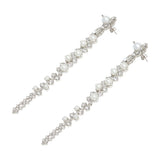 Drip Earrings - Simone Rocha - Crystal - Ivory