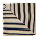 Signature Monogram Silk Scarf Scarf - TOTEME - Silk - Black
