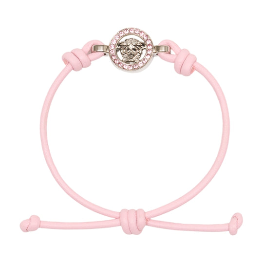 Strass Bracelet - Versace - Metal - Pink
