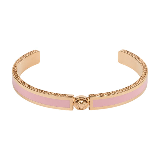 Bracelet - Versace - Metal - Pink