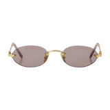 0mu A54s Sunglasses - Miu Miu - Acetate - Gold