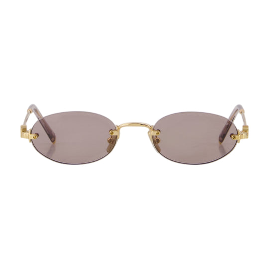 0mu A54s Sunglasses - Miu Miu - Acetate - Gold