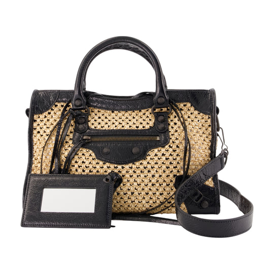 Le City Bag S - Balenciaga - Leather - Black