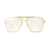 Bv1012s Sunglasses - Bottega Veneta - Metal - Gold